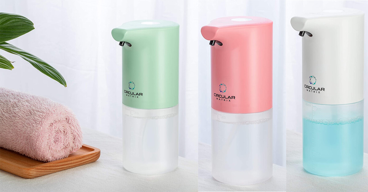 Foaming Soap Dispenser تجربة موزع صابون اوتوماتيك من امازون تجربة موزع صابون اوتوماتيك من امازون Foaming Soap Dispenser