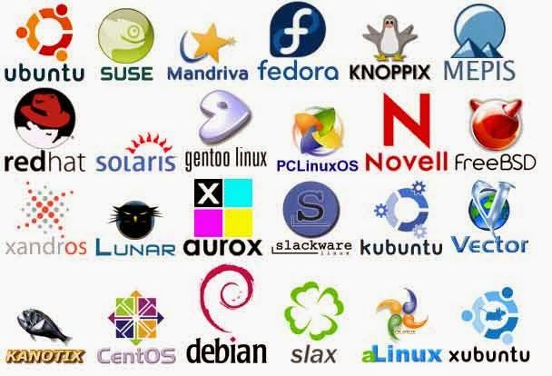 مقدمة عن نظام التشغيل لينكس Linux اهميته وانواعه linux logos
